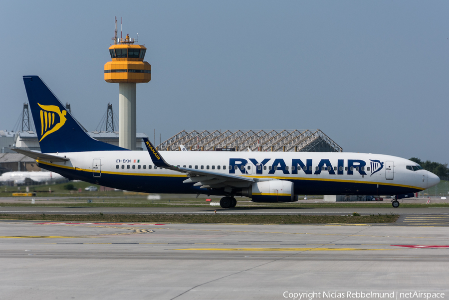 Ryanair Boeing 737-8AS (EI-EKM) | Photo 254562