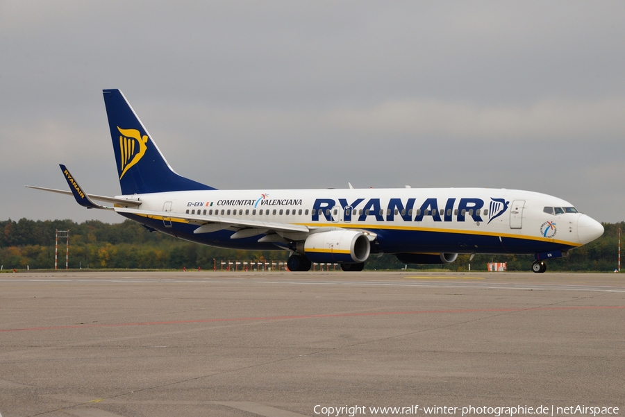 Ryanair Boeing 737-8AS (EI-EKN) | Photo 447046