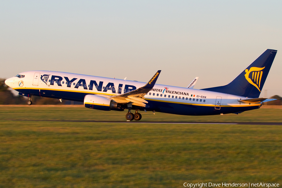 Ryanair Boeing 737-8AS (EI-EKN) | Photo 526