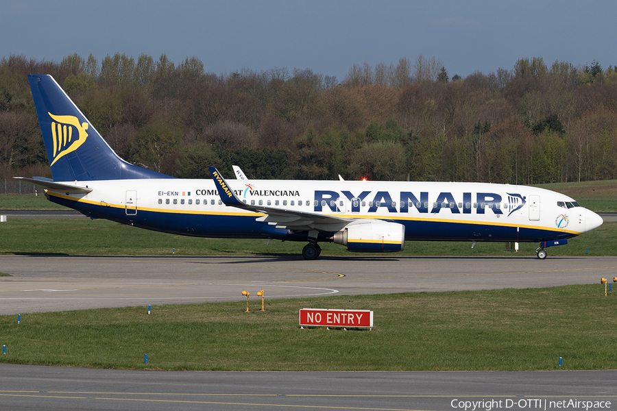 Ryanair Boeing 737-8AS (EI-EKN) | Photo 154737