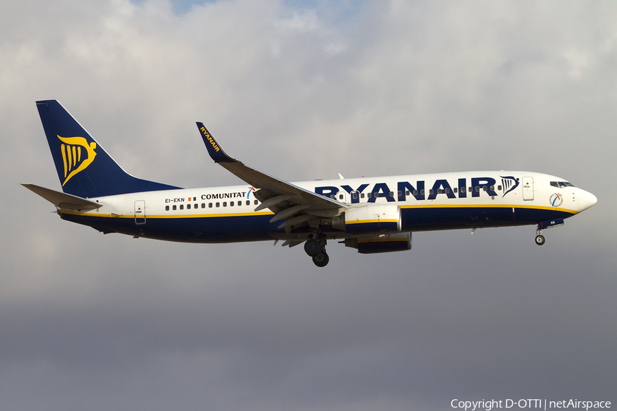 Ryanair Boeing 737-8AS (EI-EKN) | Photo 415731
