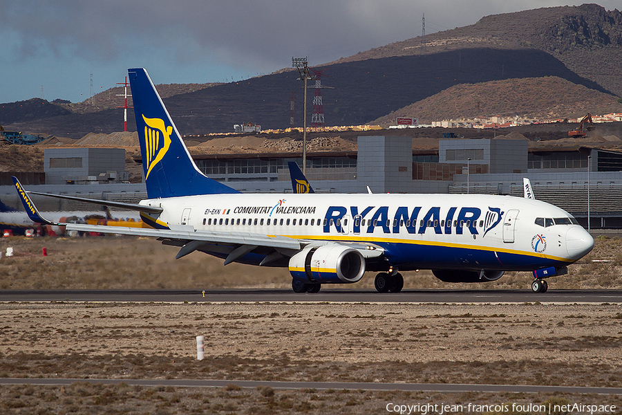 Ryanair Boeing 737-8AS (EI-EKN) | Photo 201786
