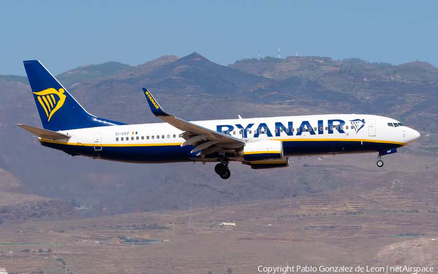 Ryanair Boeing 737-8AS (EI-EKP) | Photo 343895