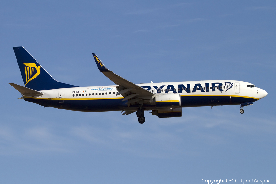 Ryanair Boeing 737-8AS (EI-EKP) | Photo 414844