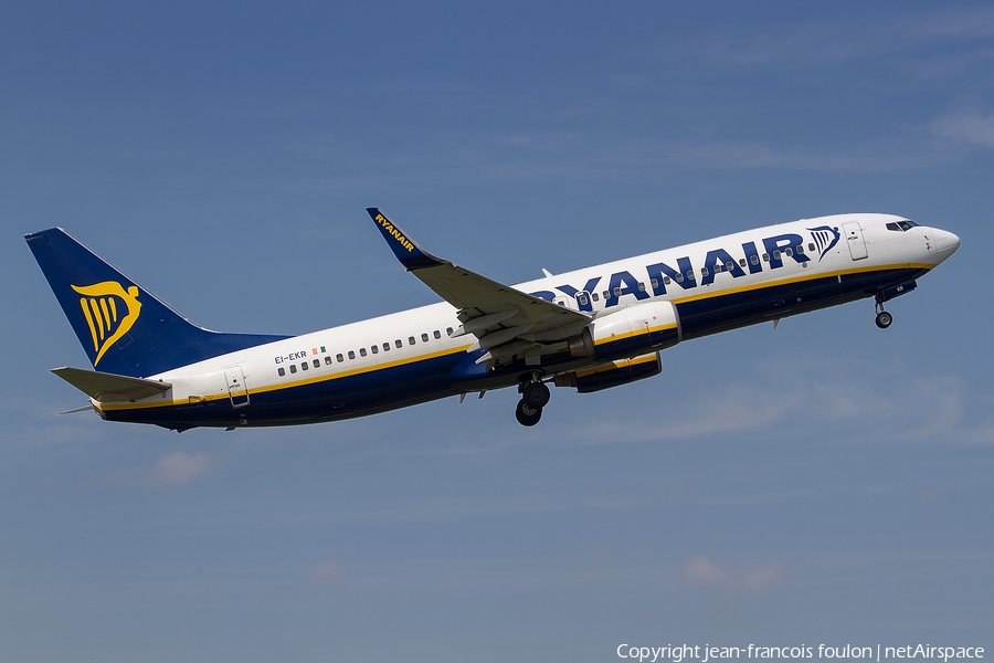 Ryanair Boeing 737-8AS (EI-EKR) | Photo 249713