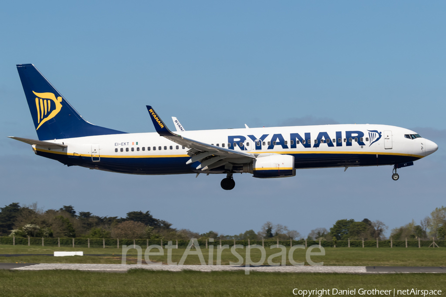 Ryanair Boeing 737-8AS (EI-EKT) | Photo 165360