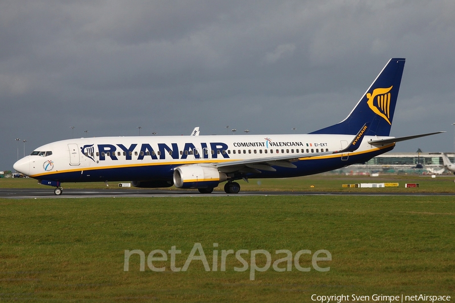 Ryanair Boeing 737-8AS (EI-EKT) | Photo 59895