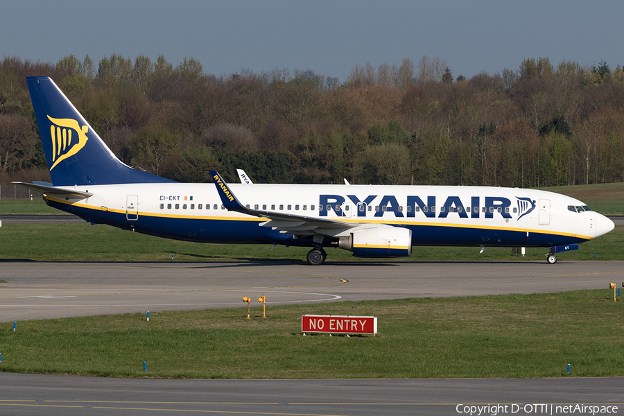 Ryanair Boeing 737-8AS (EI-EKT) | Photo 154731