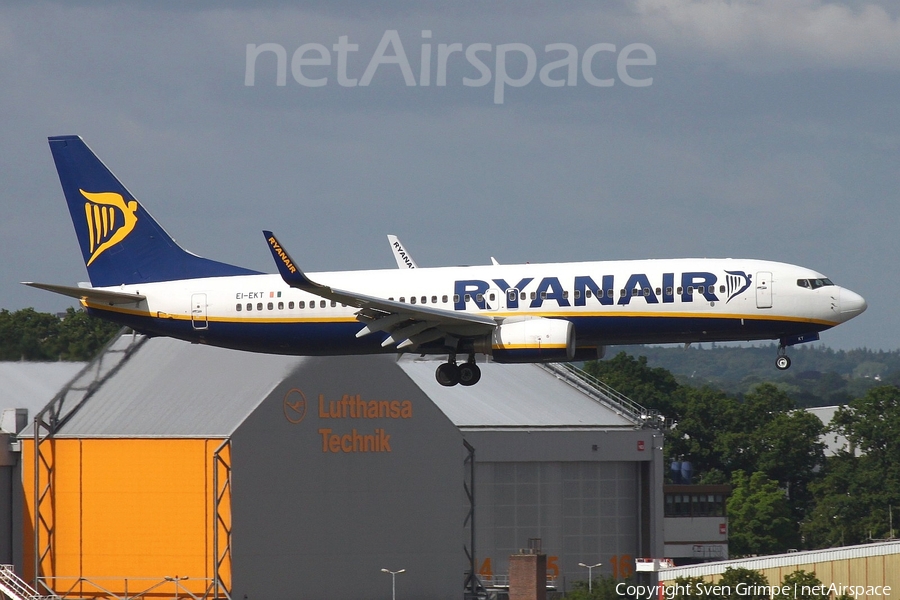 Ryanair Boeing 737-8AS (EI-EKT) | Photo 170075