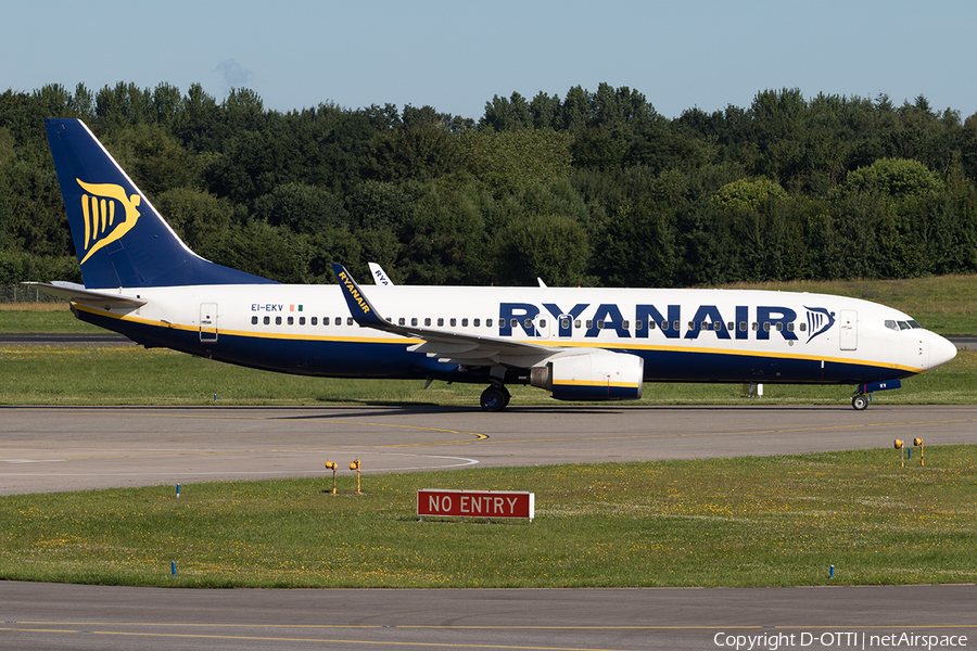 Ryanair Boeing 737-8AS (EI-EKV) | Photo 173765