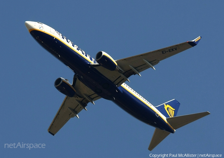 Ryanair Boeing 737-8AS (EI-EKV) | Photo 4659