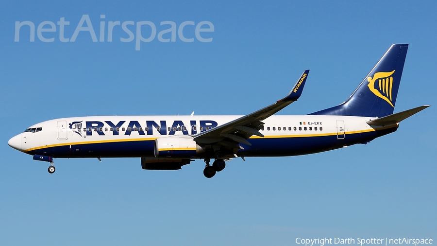 Ryanair Boeing 737-8AS (EI-EKX) | Photo 143270