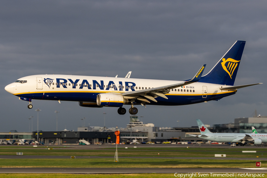Ryanair Boeing 737-8AS (EI-EKX) | Photo 538943
