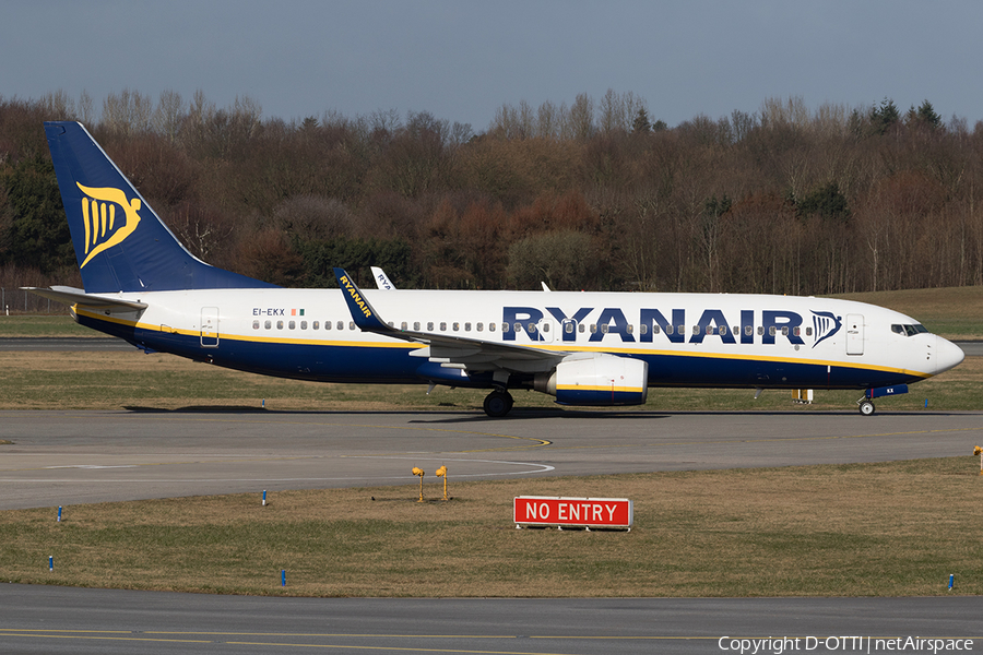 Ryanair Boeing 737-8AS (EI-EKX) | Photo 150150
