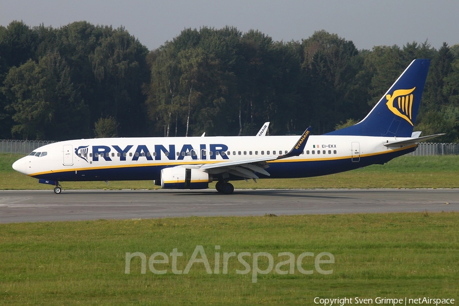 Ryanair Boeing 737-8AS (EI-EKX) | Photo 186223