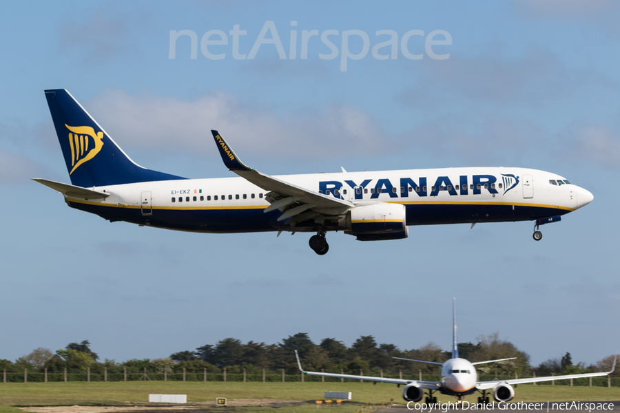 Ryanair Boeing 737-8AS (EI-EKZ) | Photo 165246