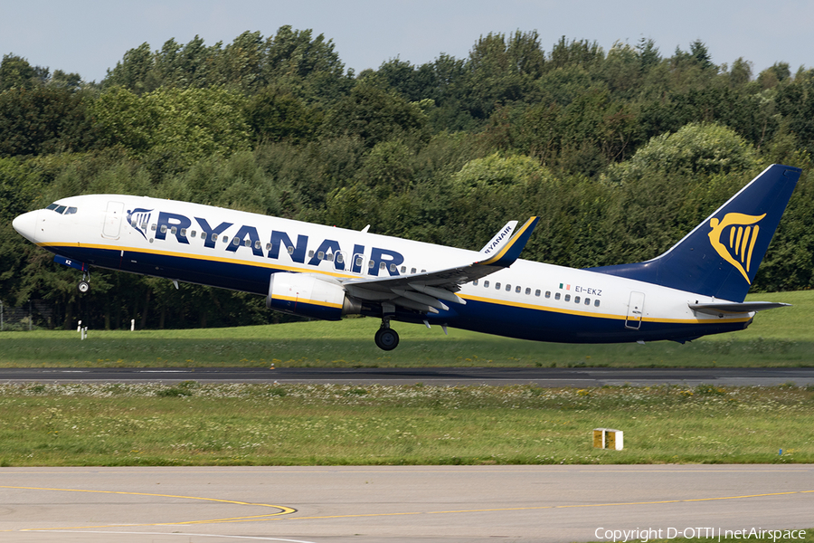 Ryanair Boeing 737-8AS (EI-EKZ) | Photo 179772