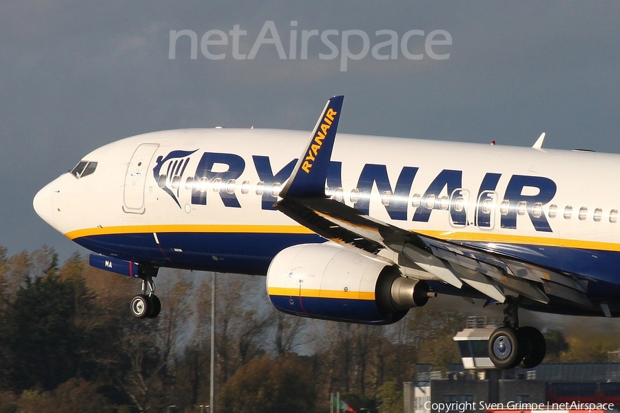 Ryanair Boeing 737-8AS (EI-EMA) | Photo 59654