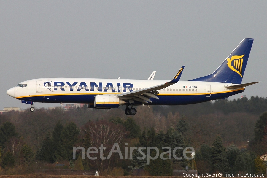 Ryanair Boeing 737-8AS (EI-EMA) | Photo 148664