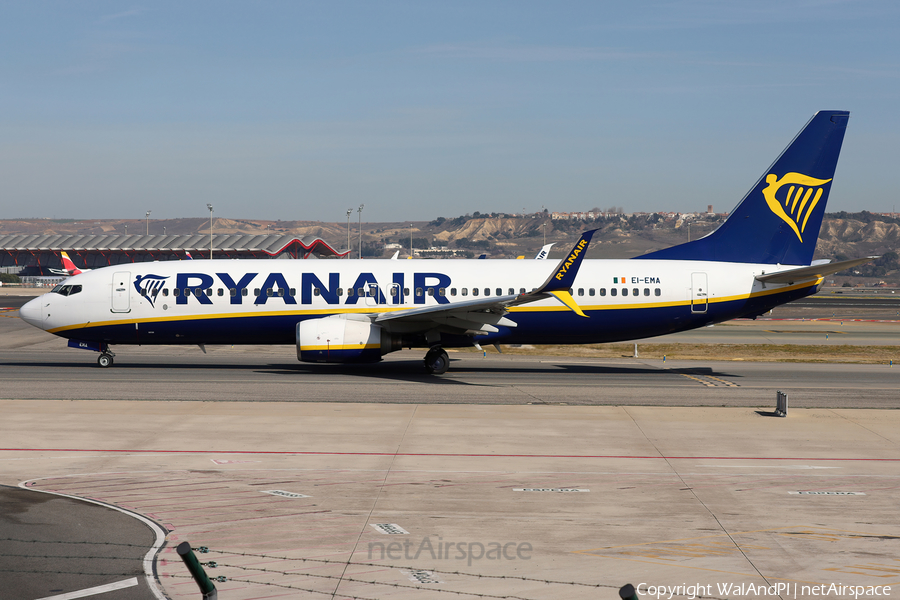 Ryanair Boeing 737-8AS (EI-EMA) | Photo 669461
