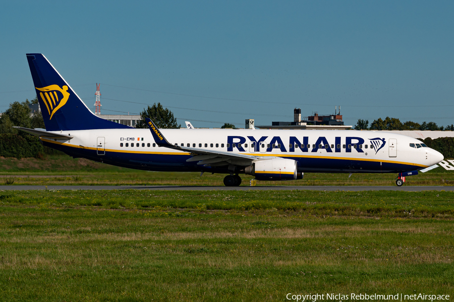 Ryanair Boeing 737-8AS (EI-EMB) | Photo 402678