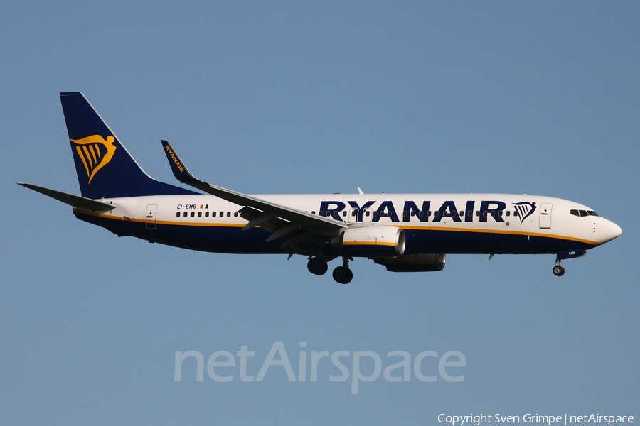 Ryanair Boeing 737-8AS (EI-EMB) | Photo 403736