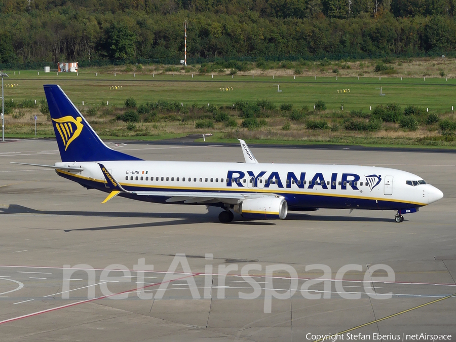 Ryanair Boeing 737-8AS (EI-EMB) | Photo 646317