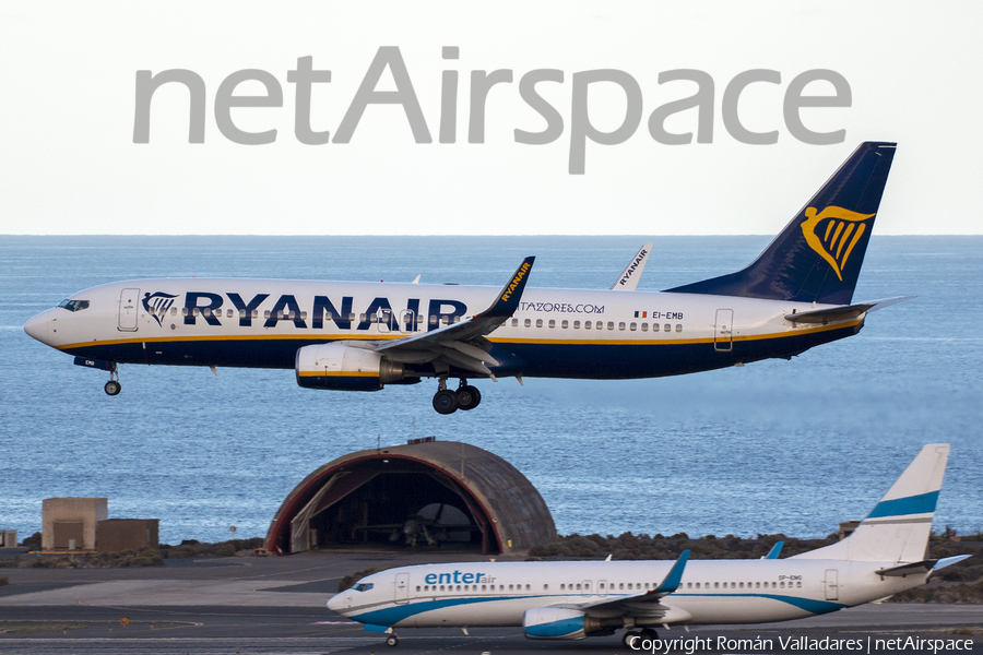 Ryanair Boeing 737-8AS (EI-EMB) | Photo 506501