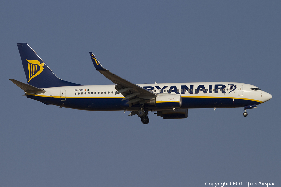 Ryanair Boeing 737-8AS (EI-EMC) | Photo 370279