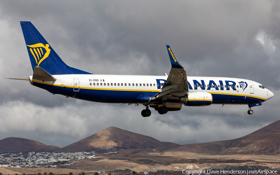 Ryanair Boeing 737-8AS (EI-EMD) | Photo 528326