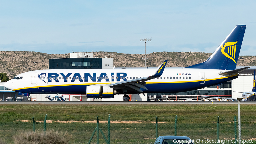 Ryanair Boeing 737-8AS (EI-EMD) | Photo 285620