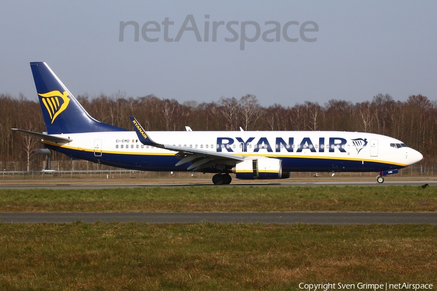 Ryanair Boeing 737-8AS (EI-EMD) | Photo 501556