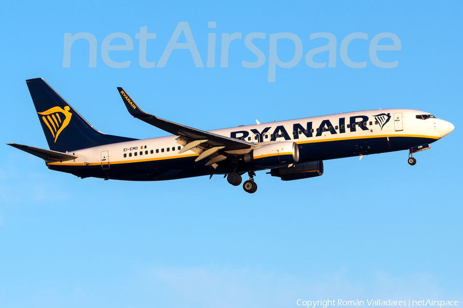 Ryanair Boeing 737-8AS (EI-EMD) | Photo 364461