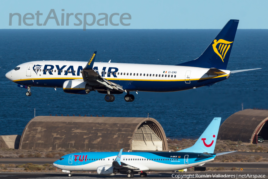 Ryanair Boeing 737-8AS (EI-EMD) | Photo 374689