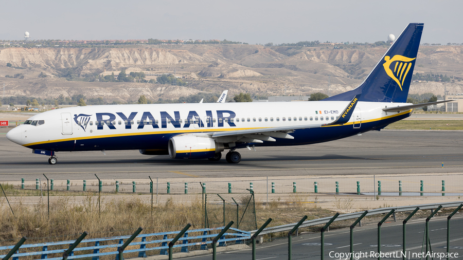 Ryanair Boeing 737-8AS (EI-EMD) | Photo 593410