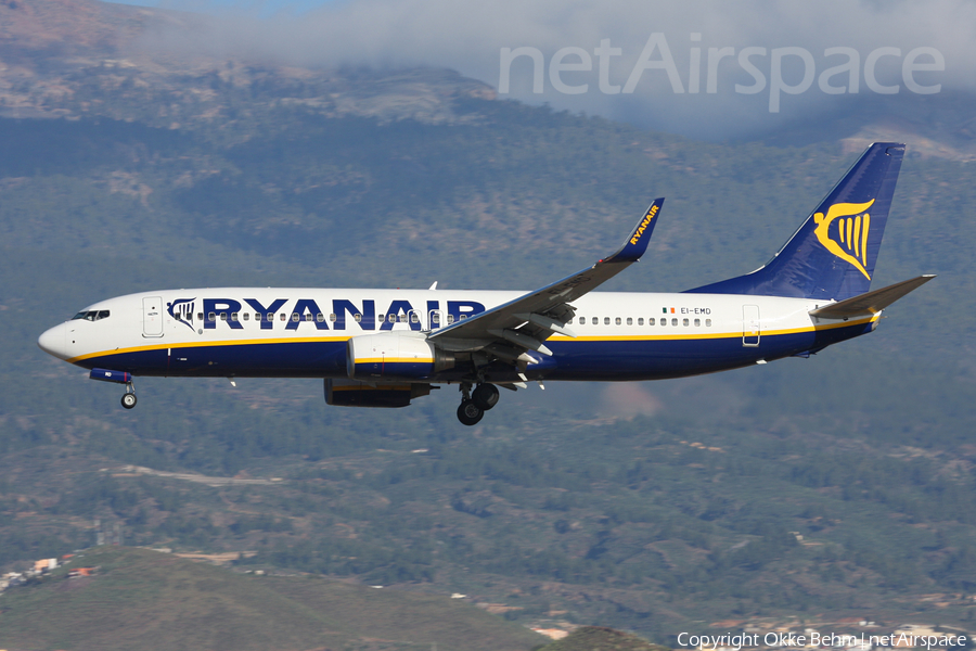 Ryanair Boeing 737-8AS (EI-EMD) | Photo 75759
