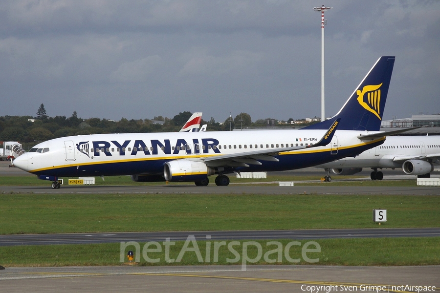 Ryanair Boeing 737-8AS (EI-EMH) | Photo 126349