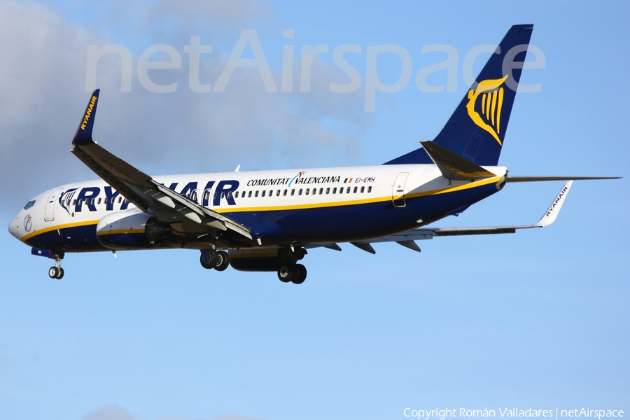 Ryanair Boeing 737-8AS (EI-EMH) | Photo 338160