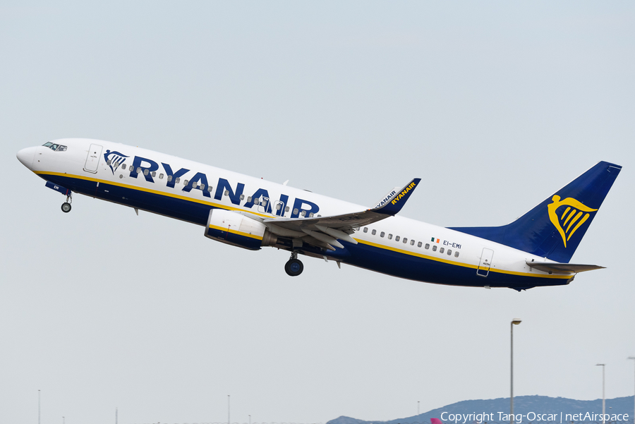Ryanair Boeing 737-8AS (EI-EMI) | Photo 605752
