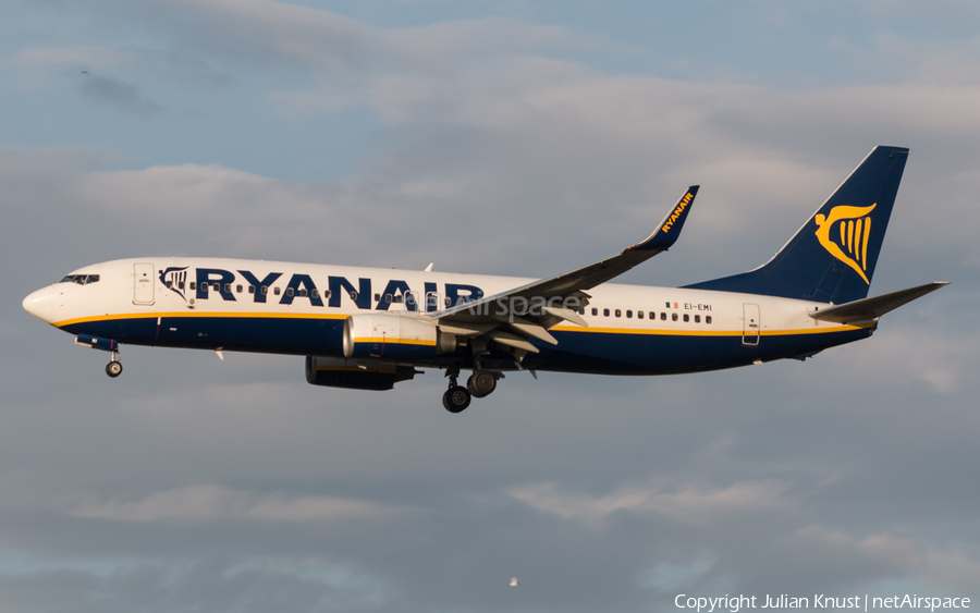 Ryanair Boeing 737-8AS (EI-EMI) | Photo 245684