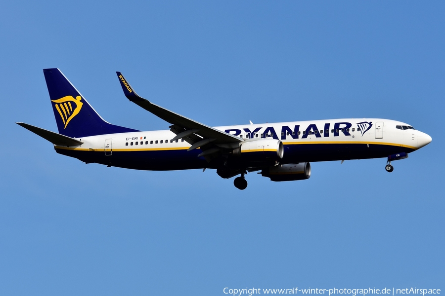 Ryanair Boeing 737-8AS (EI-EMI) | Photo 489860