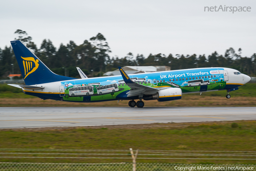 Ryanair Boeing 737-8AS (EI-EMI) | Photo 105684