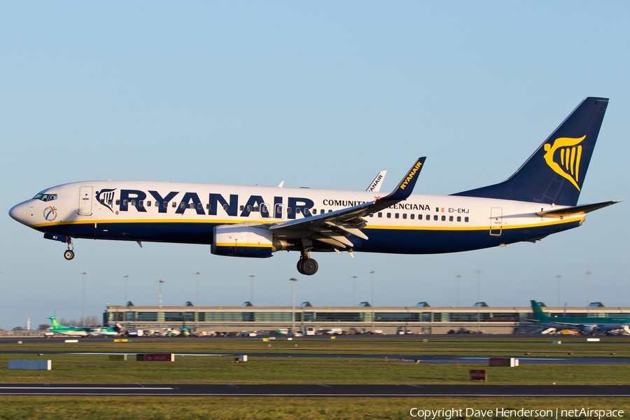 Ryanair Boeing 737-8AS (EI-EMJ) | Photo 92243