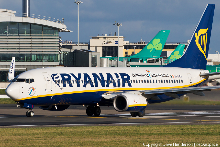 Ryanair Boeing 737-8AS (EI-EMJ) | Photo 98068