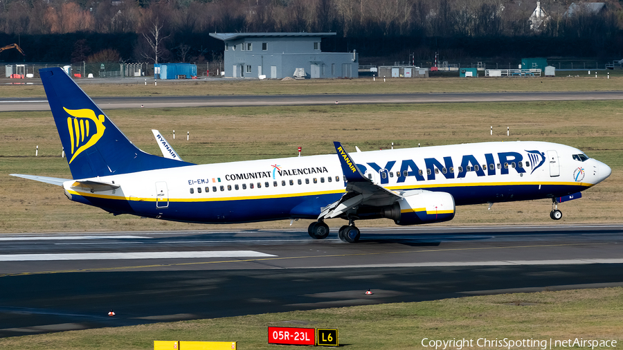 Ryanair Boeing 737-8AS (EI-EMJ) | Photo 292593