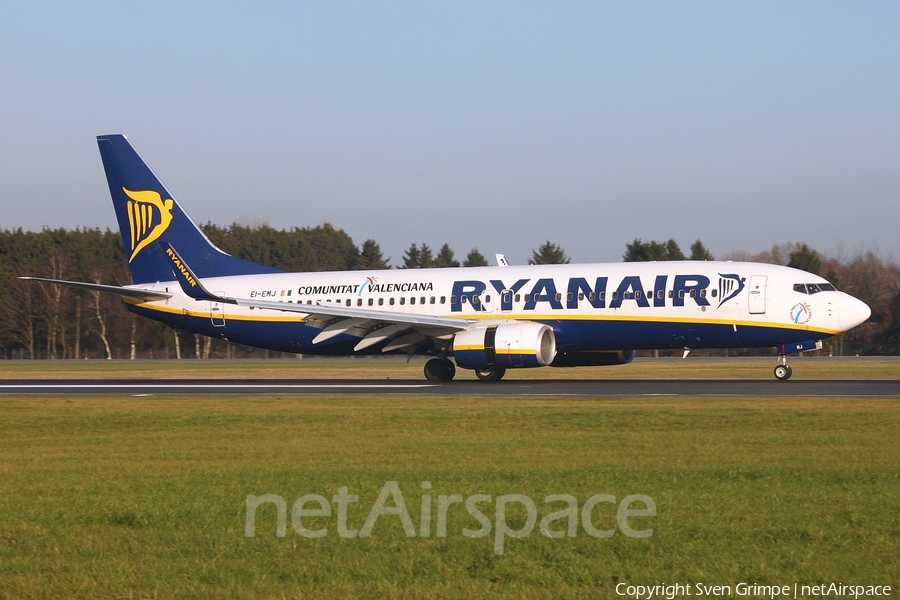 Ryanair Boeing 737-8AS (EI-EMJ) | Photo 203874