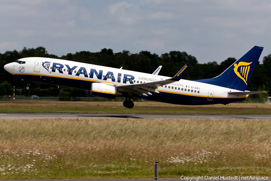 Ryanair Boeing 737-8AS (EI-EMJ) | Photo 480678