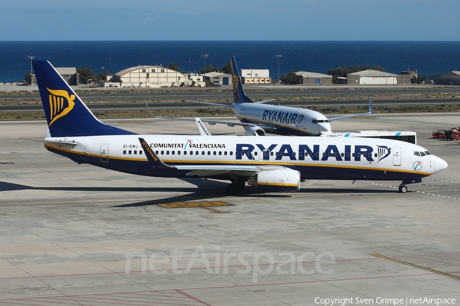 Ryanair Boeing 737-8AS (EI-EMJ) | Photo 105296