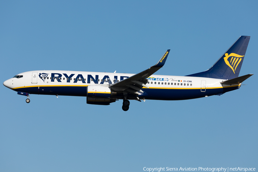 Ryanair Boeing 737-8AS (EI-EMK) | Photo 502442