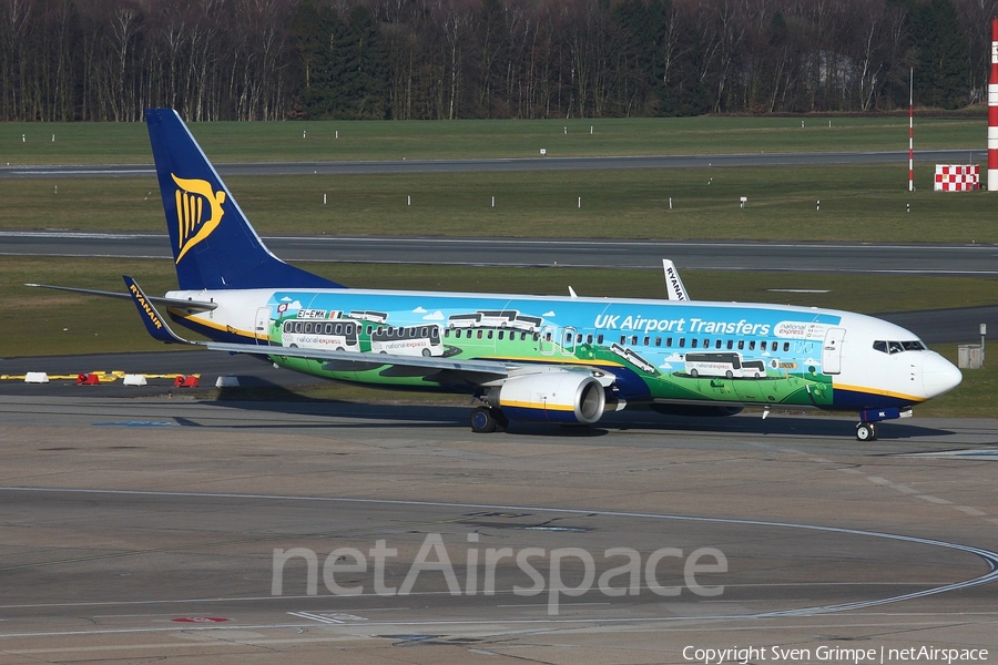 Ryanair Boeing 737-8AS (EI-EMK) | Photo 103243